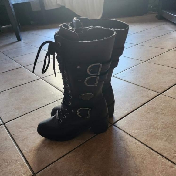 Harley Davidson boots size 6 - Picture 4 of 4